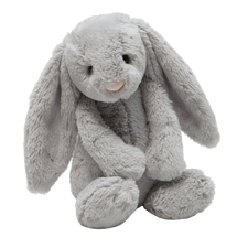 Jellycat Bashful Grey Bunny, Medium